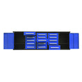 Load image into Gallery viewer, 10ft Workbench Storage Cabinet with 15 Drawers & 2 Cabinets