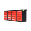 Load image into Gallery viewer, 7ft Heavy Duty Garage Workbench Cabinet with 20 Drawers
