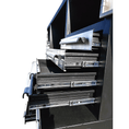 Load image into Gallery viewer, 7 ft Garage Workbench Cabinet (18 Drawers & 4 Cabinets & Pegboard)