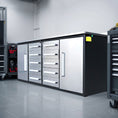 Load image into Gallery viewer, 7ft Heavy Duty Workbench with 10 Drawers & 2 Cabinets