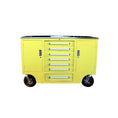 Load image into Gallery viewer, 4.5ft Heavy Duty Mobile Workbench with 7 Drawers & 2 Cabinets
