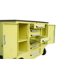 Load image into Gallery viewer, 4.5ft Heavy Duty Mobile Workbench with 7 Drawers & 2 Cabinets

