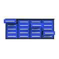 Load image into Gallery viewer, 7ft Heavy Duty Garage Workbench Cabinet with 20 Drawers
