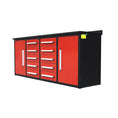 Load image into Gallery viewer, 7ft Heavy Duty Workbench with 10 Drawers & 2 Cabinets
