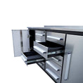 Load image into Gallery viewer, 7ft Heavy Duty Workbench with 10 Drawers & 2 Cabinets
