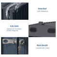 Load image into Gallery viewer, 13'x20' Metal Shed with Double Front Doors & Side Entry Door
