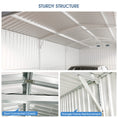 Load image into Gallery viewer, 13'x20' Metal Shed with Double Front Doors & Side Entry Door
