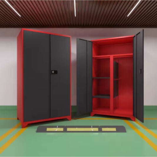 EmberVault CrimsonLine Modular Garage Cabinet Suite