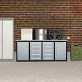 Load image into Gallery viewer, 7ft Heavy Duty Workbench with 10 Drawers & 2 Cabinets
